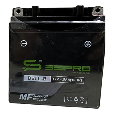 BATERIA BB5L / 12N5-4B ACTIVADA SEIPRO BATTERY BATERIA BB5L / 12N5-4B ACTIVADA SEIPRO BATTERY