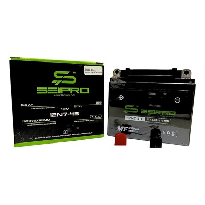 BATERIA 12N7-4B ACTIVADA SEIPRO BATTERY