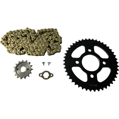 KIT TRANSMISION NS 160 45D/15D 428H C DORADA RACING SEIPRO KIT TRANSMISION NS 160 45D/15D 428H C DORADA RACING SEIPRO