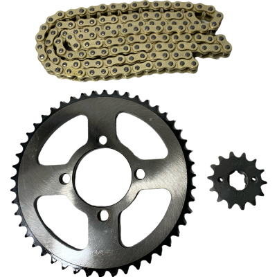KIT TRANSMISION XTZ 125 YAMAHA 48D / 14D 428H-122L C DORADA SEIPRO RACING KIT TRANSMISION XTZ 125 YAMAHA 48D / 14D 428H-122L C DORADA SEIPRO RACING